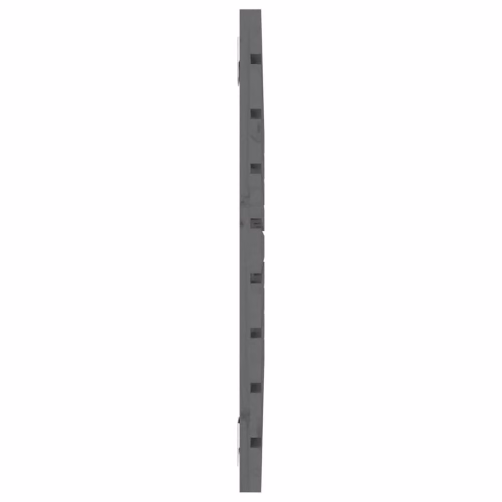 Berkfield Home Grey Rustic Solid Pine Wall Mounted Headboard W/D/H: 106 x 3 x 63 cm – 4
