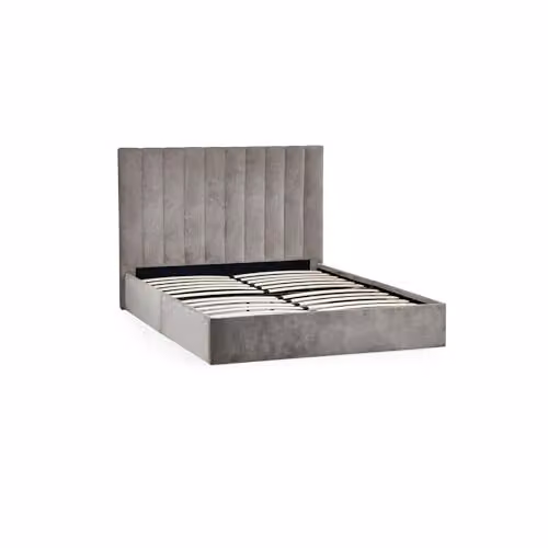 Julian Bowen Eloise King Size Upholstered Fabric Bed in Grey – 3