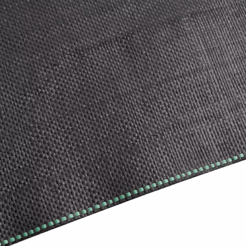Berkfield Home Black Polypropylene Weed Membrane 4 x 50 m – 2
