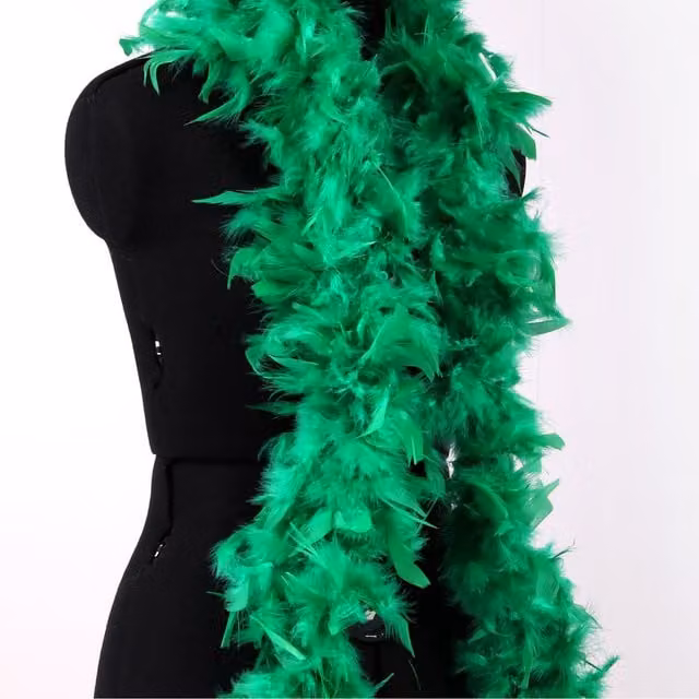 Trimits Green Marabou Feather Boa for Party and Glamour