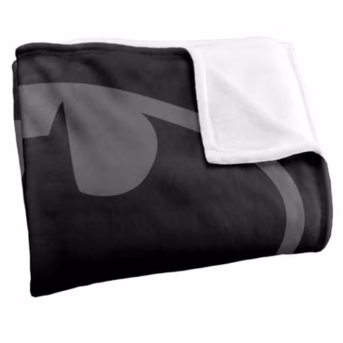 Warner Bros. Batman Classic Shield Logo Super Soft Fleece Throw Blanket, Black and Multicolour, W: 91 cm, D: 147 cm – 2