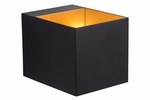 Lucide Devi Modern Black Aluminium Up and Down Wall Light with G9 LED Compatibility
