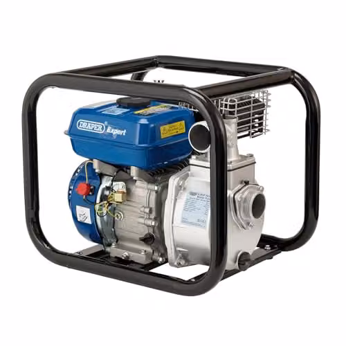 Draper Expert 64065 Petrol Garden Water Pump, Blue – 1