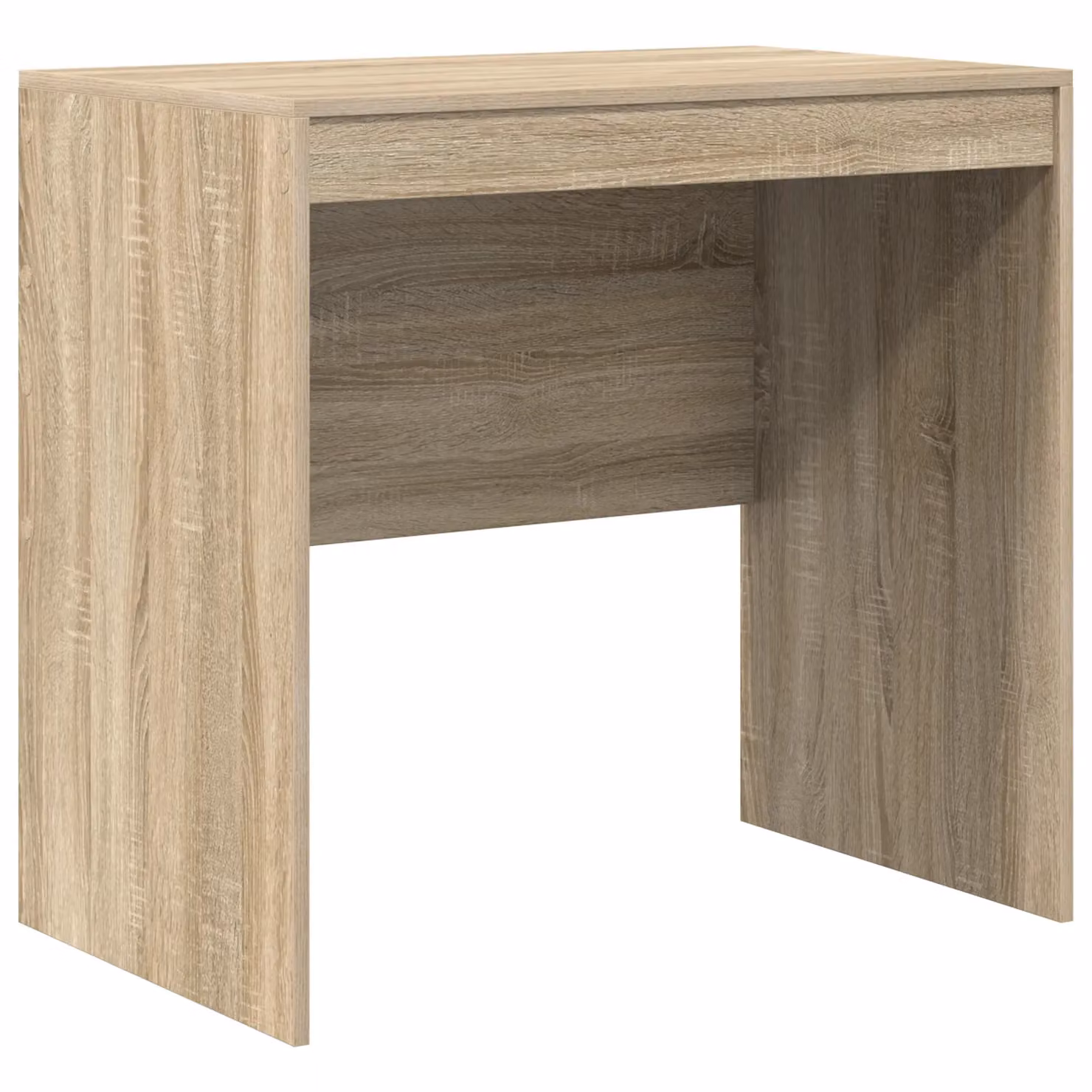Berkfield Sonoma Oak Writing Desk in Brown, W/D/H: 80 x 50 x 76 cm – 2