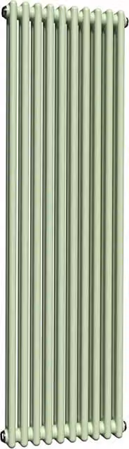 Lux Heat Vertical Coloured Column Radiator in Mint Ice Cream, H 150 cm x W 47 cm