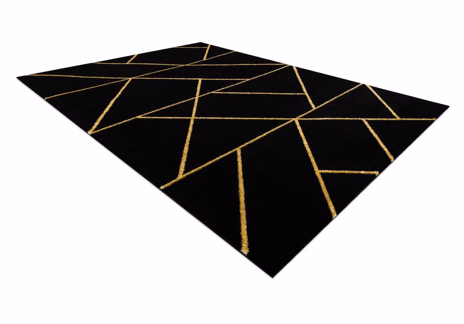 RugsX Emerald Geometric Rug in Black, W: 200 cm, D: 290 cm – 4