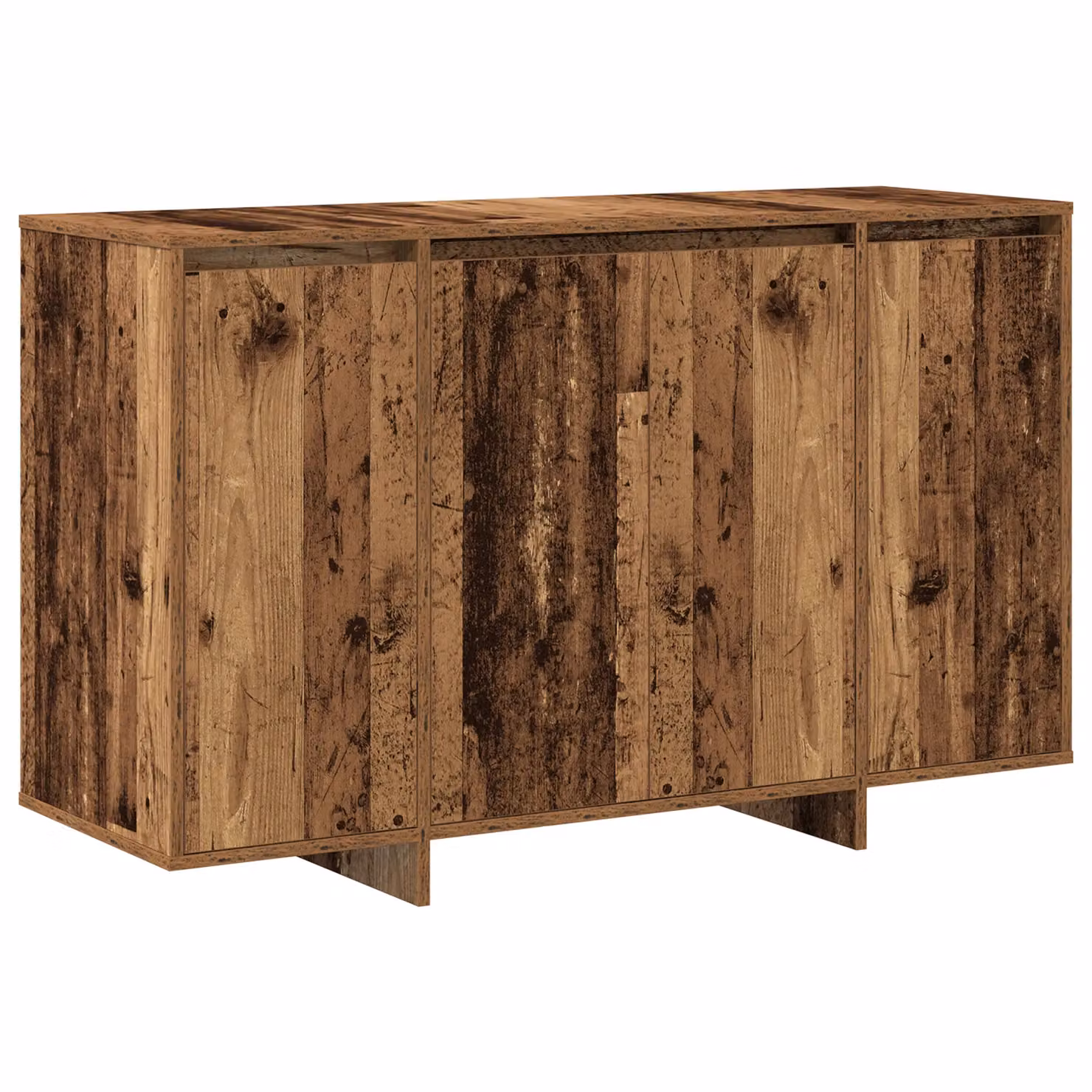 Berkfield Home Brown Rustic Wood Sideboard, W/D/H: 120 x 41 x 75 cm – 2