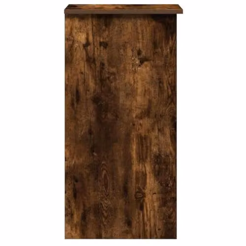 vidaXL Desk with Shelves in Brown Oak, W/D/H: 84 x 40 x 78 cm – 5