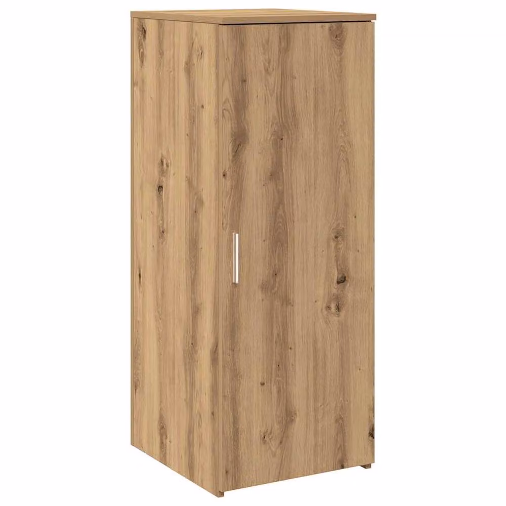 Berkfield Home Artisan Oak Reception Desk in Brown, W/D/H: 180 x 50 x 103.5 cm – 4