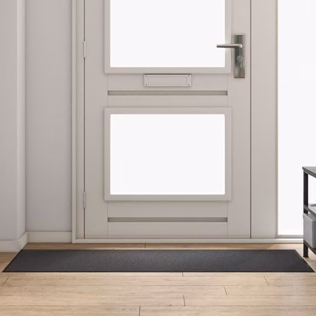 Berkfield Home Rectangular Anthracite Door Mat, W: 60 cm, L: 150 cm – 1
