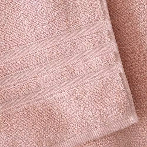 Catherine Lansfield 6 Piece Zero Twist Cotton Towel Bale Set in Pink – 2