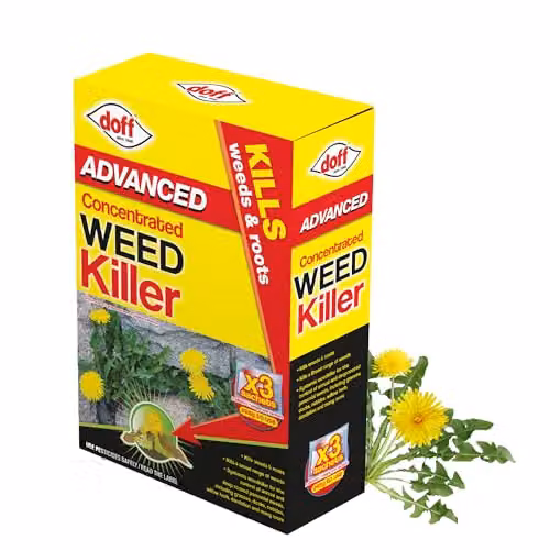 Doff Advanced Concentrated Weedkiller 3 x 80ml sachets – 1