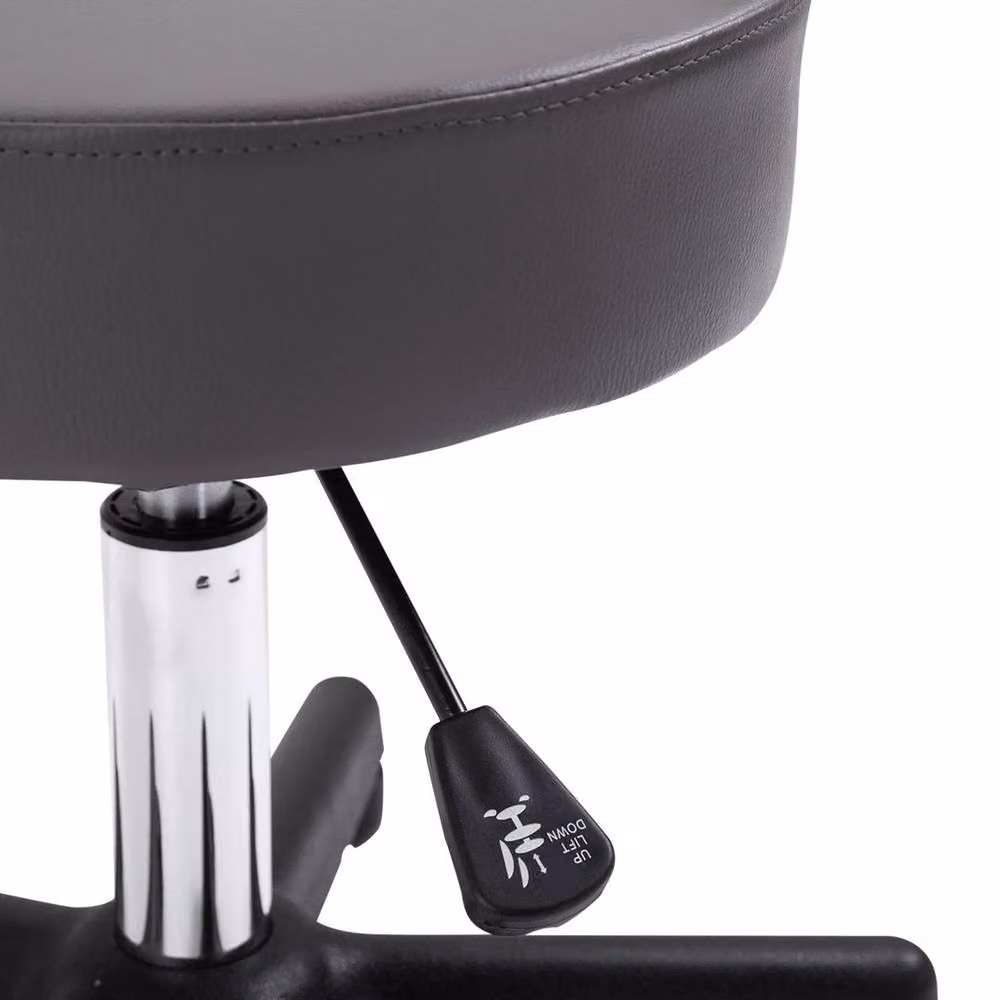 Kelvenix Adjustable Swivel Beautician Salon Chair in Grey – 3