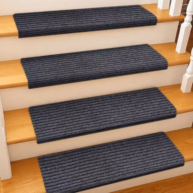Pawnora Anti-Slip Stair Tread Pads, Dark Grey, 15 Pack – 1
