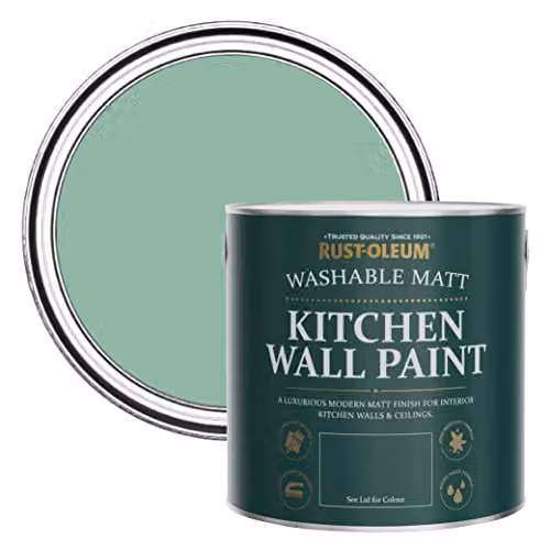 Rust-Oleum Wanderlust Green Kitchen Wall Paint with Matt Finish, 2.5 l