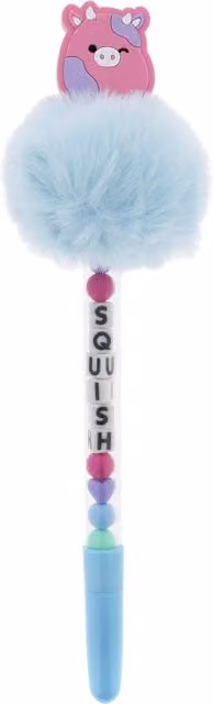 Squishmallows Novelty Purple and Multicolour Ink Pen