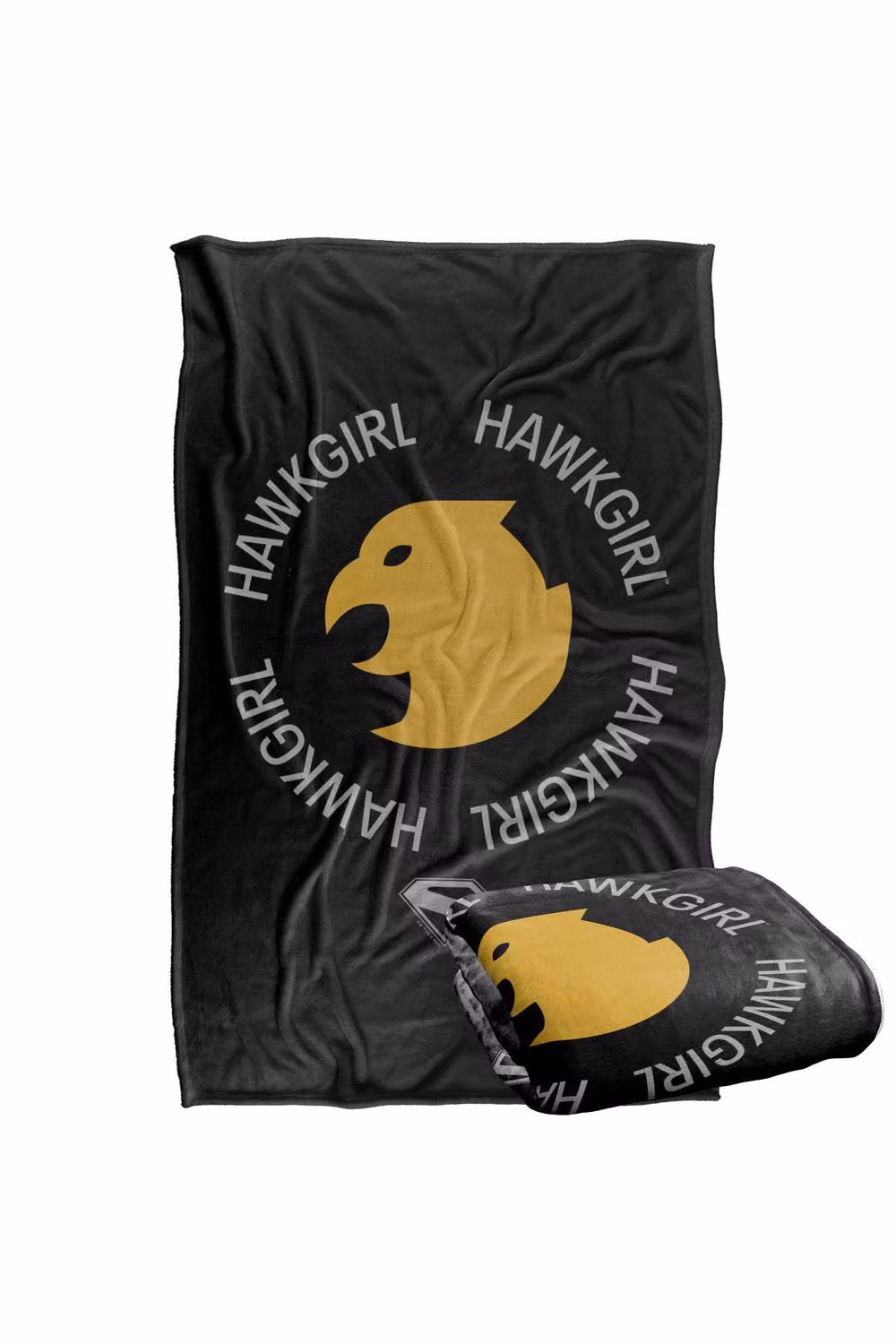 Warner Bros. Superman 2025 Hawkgirl Icon Silky Touch Super Soft Fleece Throw Blanket, Multicolour, W: 91 cm, D: 147 cm – 7