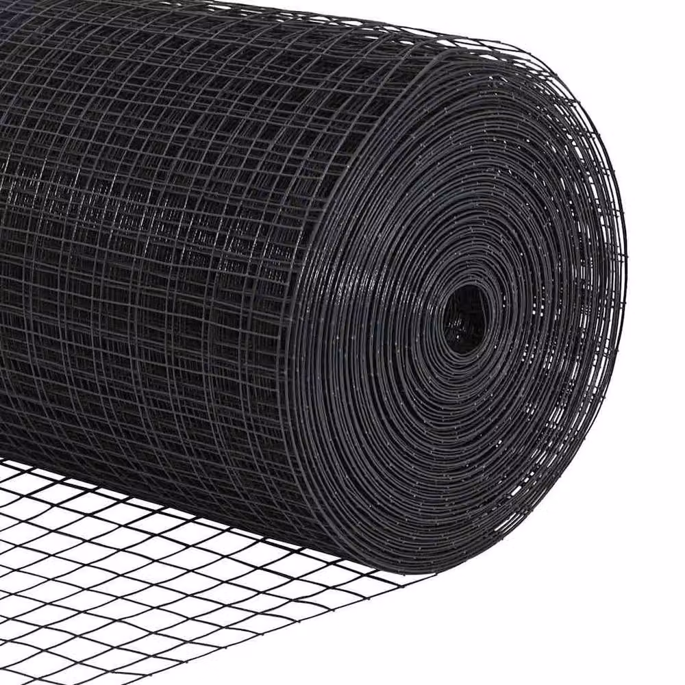 Berkfield Home Modern Welded Wire Fence in Grey Steel, H: 140 cm x W: 25 m – 3