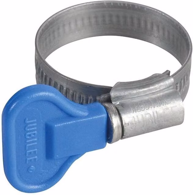 Jubilee Wingspade Galvanised Steel Hose Clip in Multicolour
