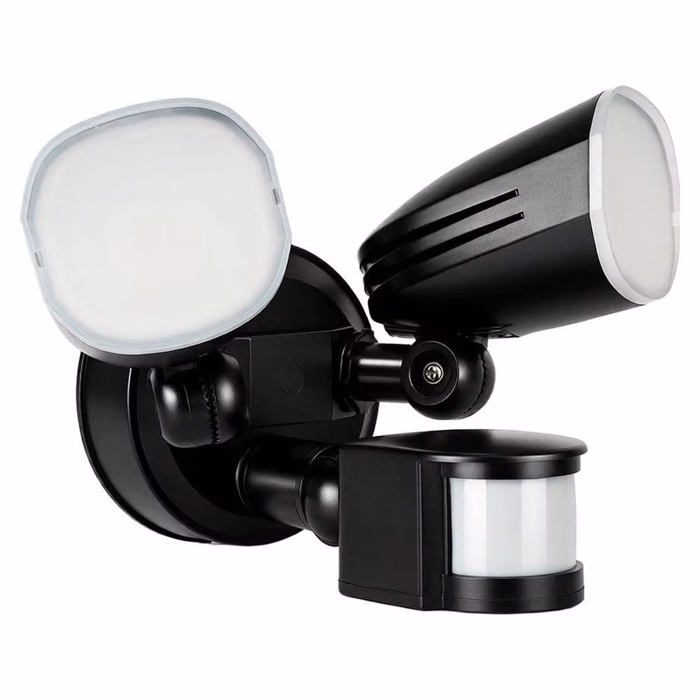 NESTLUNE 200W LED Flood Light with PIR Motion Sensor, 24000lm, Black – 3