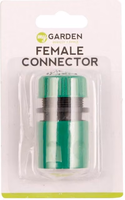 My Garden Green Plastic Quick Coupling Female Connector