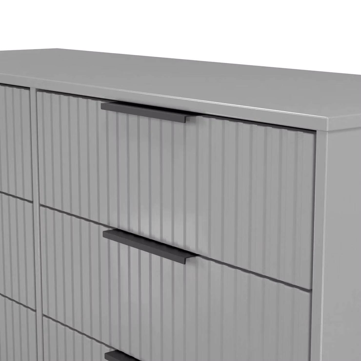 2 U Menai 6 Drawer Midi Chest in Dark Grey – 3