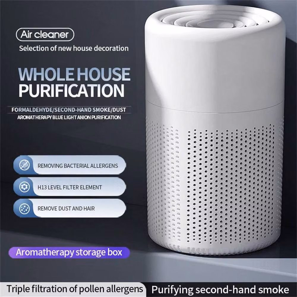 FLAVORA Quiet Air Purifier and Air Cleaner in White – 2