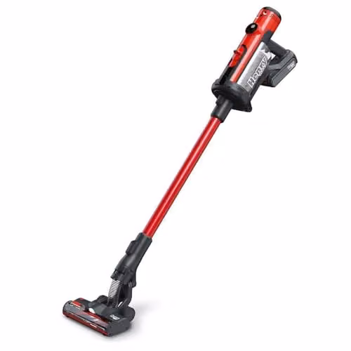 Numatic Henry Quick Hen.100 Cordless Bagless Stick Vacuum Cleaner, Red, 300 W, 1 Liter – 1
