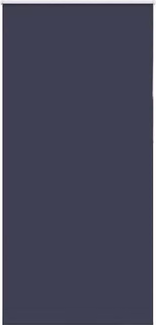 Berkfield Home Blue Marine Blackout Roller Blind, Thermal Insulating Polyester, W/H: 95 x 230 cm