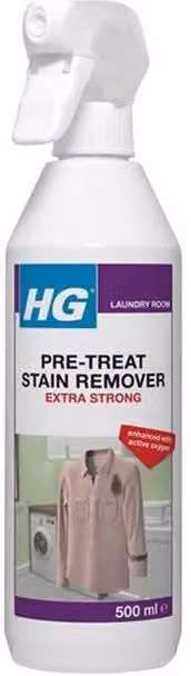 HG Living Pre-Treat Extra Strong Stain Remover, 500 ml, White – 1