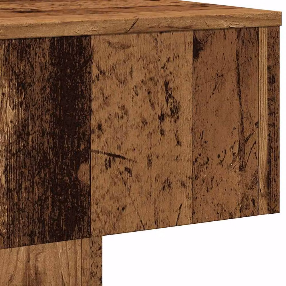 Berkfield Home Durable Rustic Coffee Table in Brown, W/D/H: 60 x 60 x 31.5 cm – 3