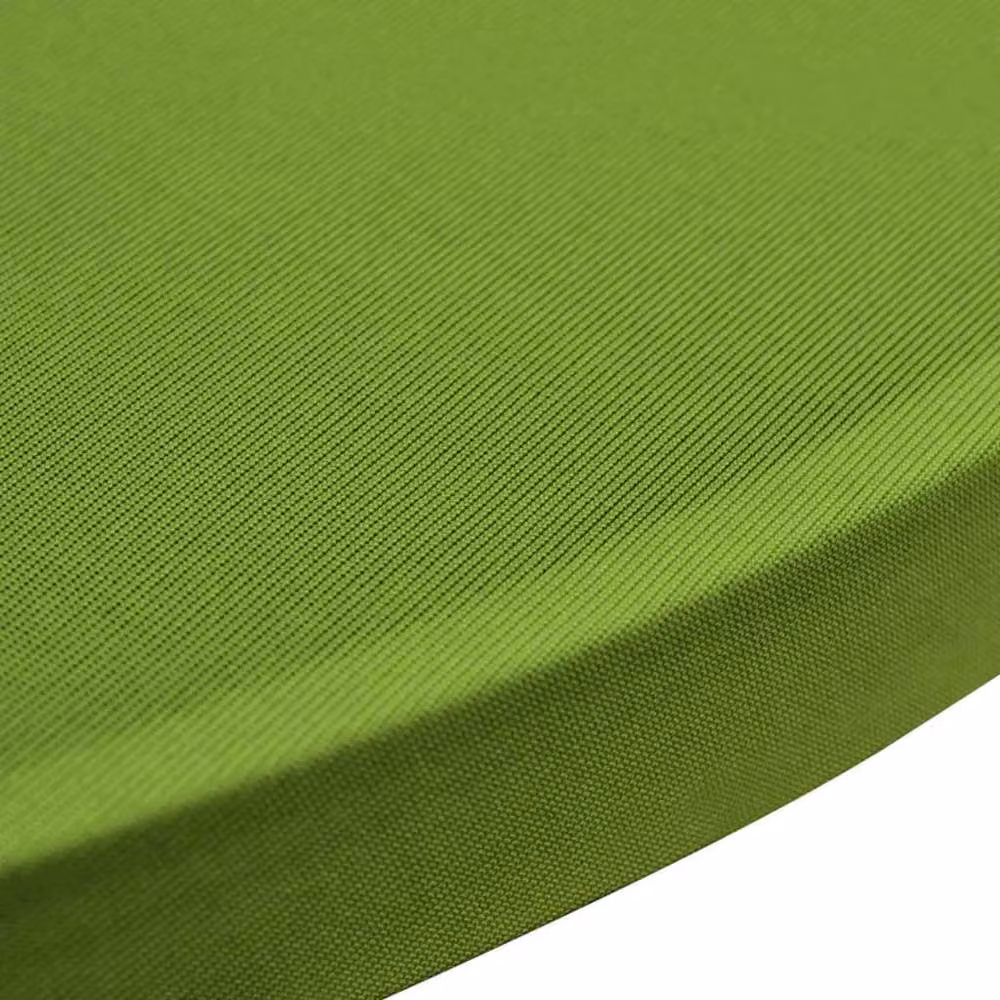 Berkfield Home Stretch Elastic Tablecloth Set of 2, Green, Diameter: 60 cm – 3