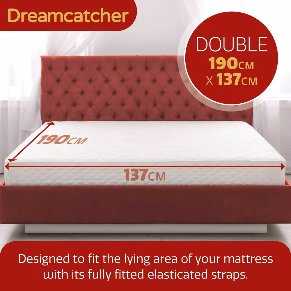 Dreamcatcher Sherpa Double Electric Blanket in White, W/D/H: 140 x 200 cm – 7