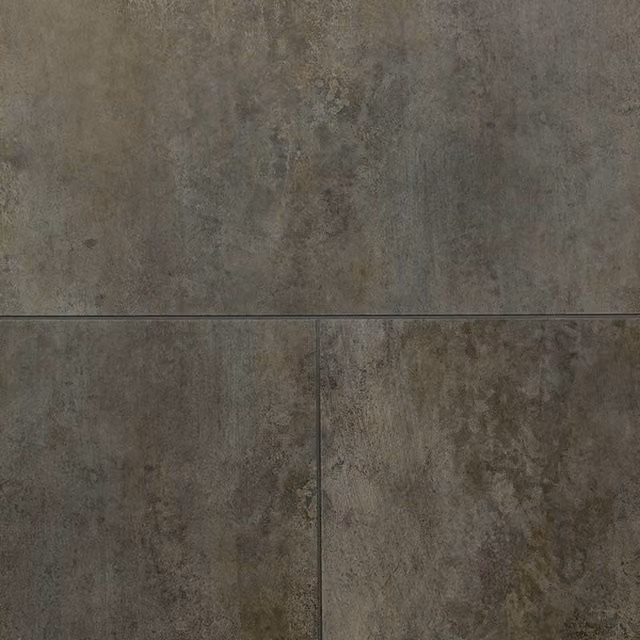Firmfit ORG Click Lock Luxury Vinyl Tile Plank in Dark Grey, 5.5mm Wood Look