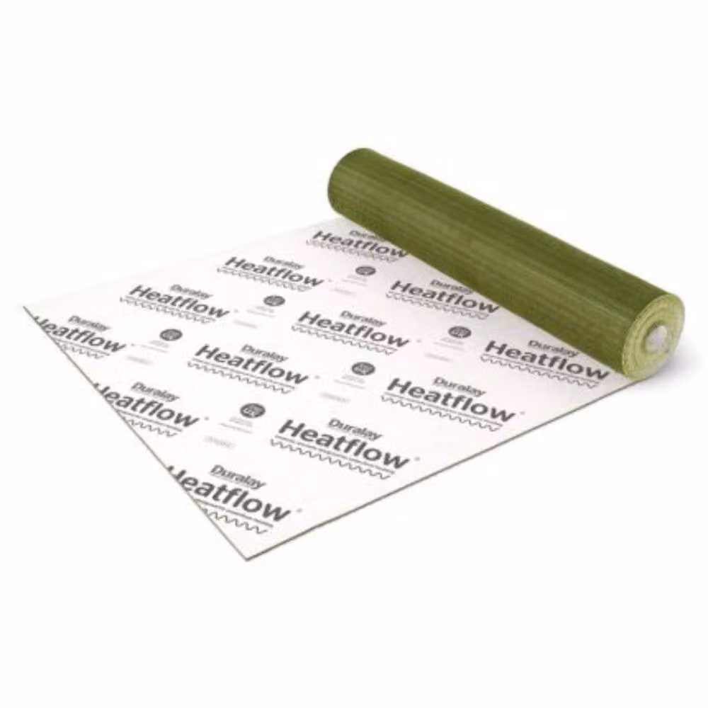Bedding Mill Heatflow Carpet Underlay with Insulation for Underfloor Heating, Green, 10SQM – 2