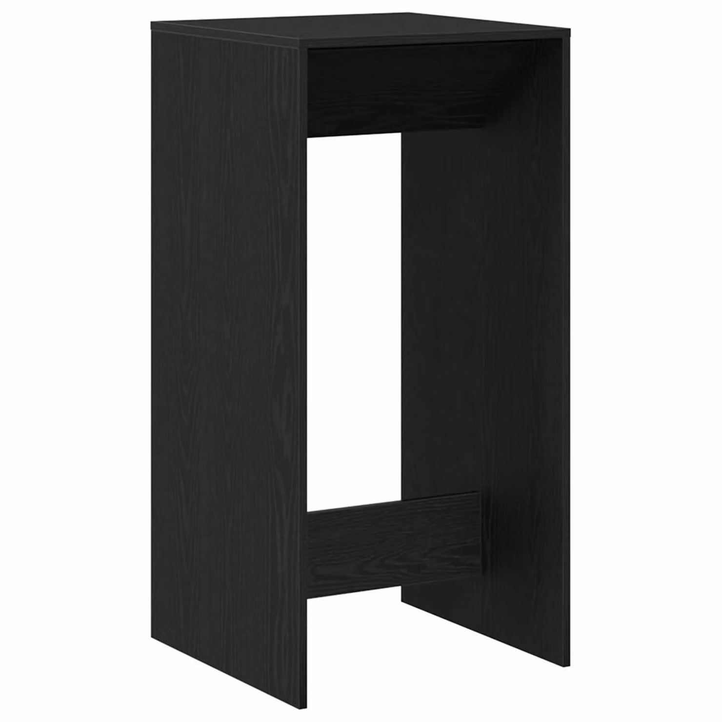 Berkfield Home Bar Table in Black Oak, W/D/H: 51 x 50 x 103.5 cm – 2