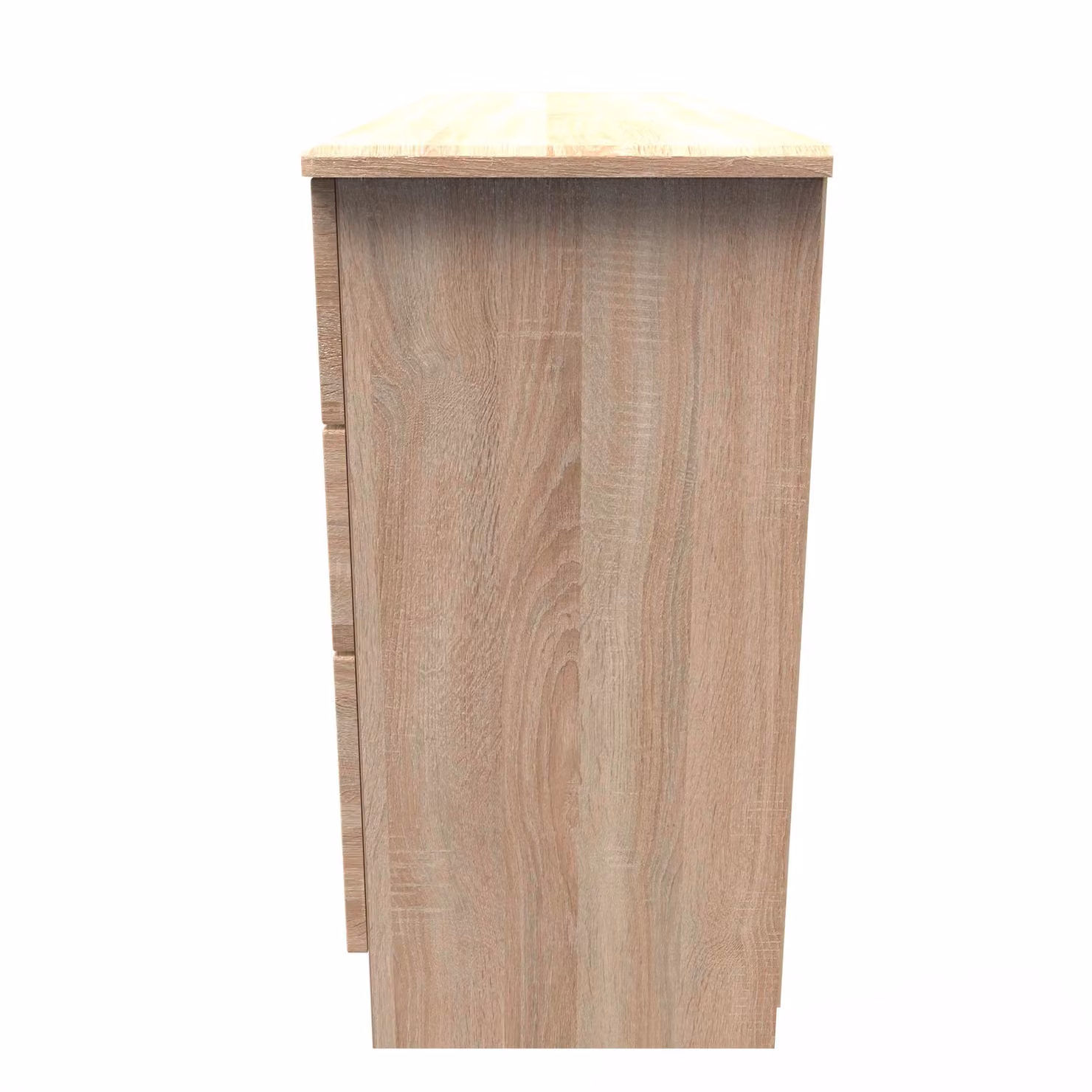 2 U Holborn Ready Assembled 6 Drawer Kneehole Desk in Light Oak – 2