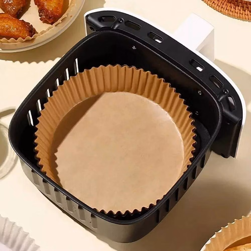 Marco Paul 50pcs Circular Air Fryer Liners in Brown – 5