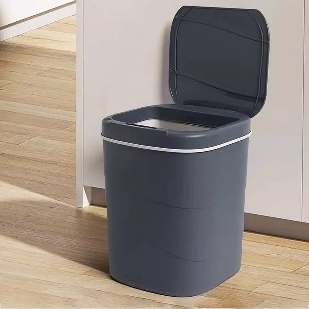 SPETLEK 18L Automatic Motion Sensor Trash Can in Dark Grey – 3