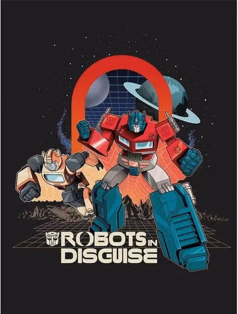 Transformers Robots In Disguise Multicolour Canvas Wall Print – 1