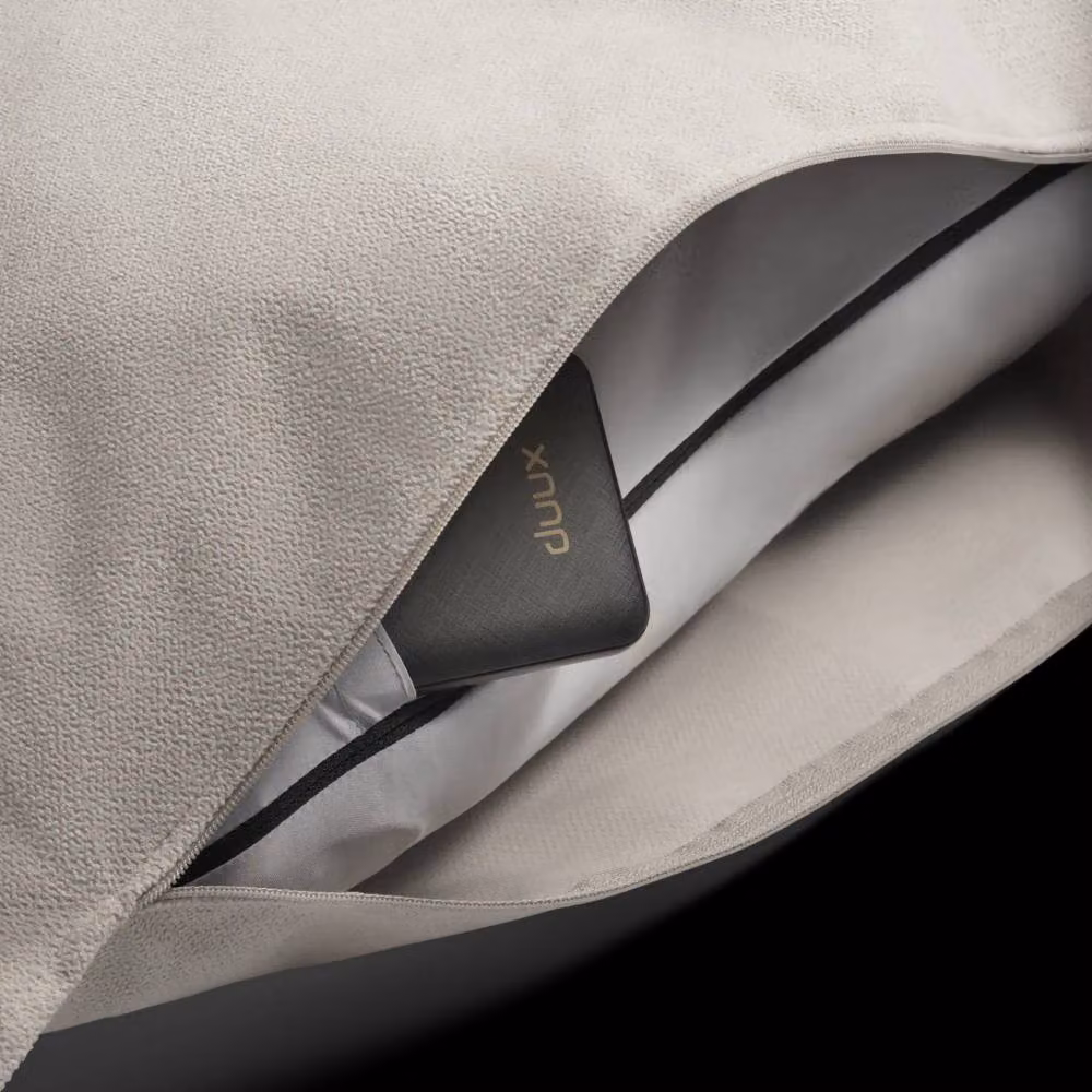 Duux Mellow Rechargeable Heated Fleece Seat Cushion in Grey – 4
