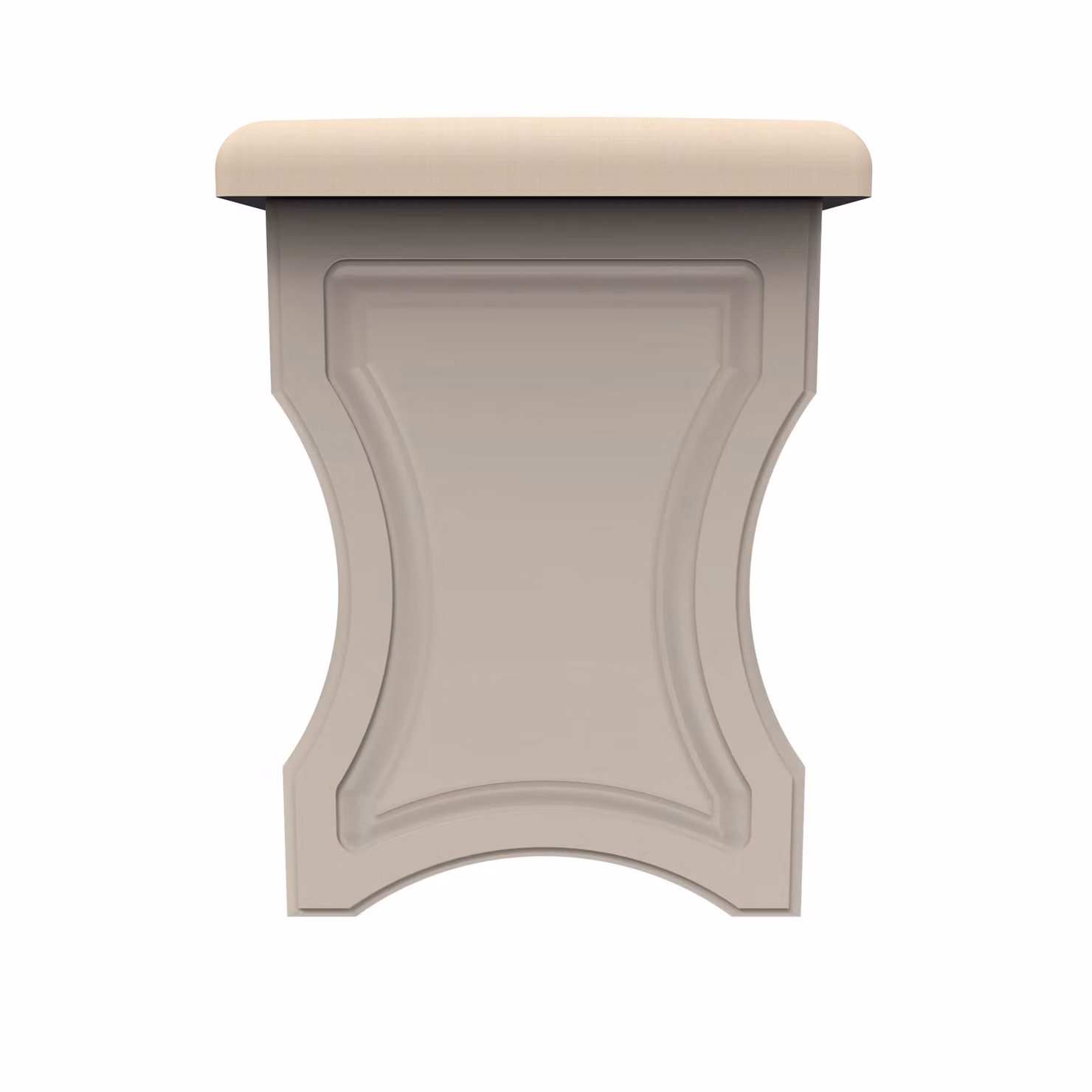 Ready Assembled 2 U Howard Stool in Taupe – 2