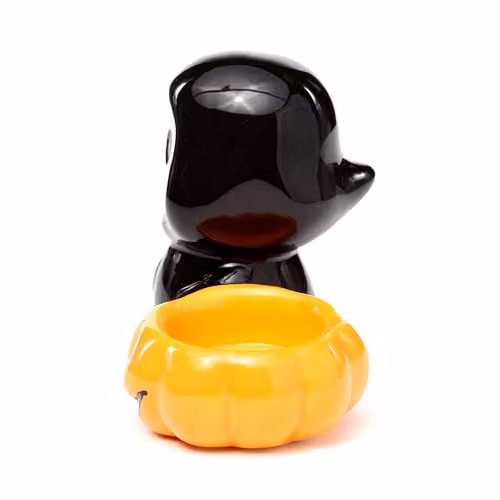 Puckator Ceramic Skull Boy Tea Light Candle Holder in Black – 2