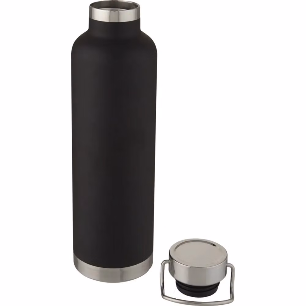 Avenue Thor Copper Plated 1L Flask in Black – 2