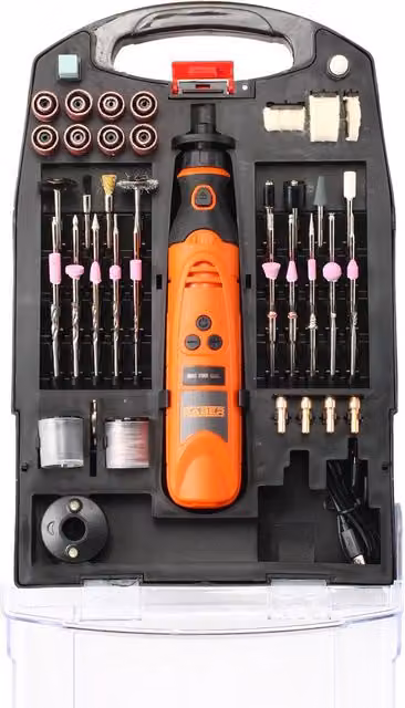 Saber 3.6V Rotary Tool Kit in Orange