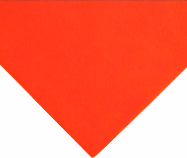 Trimits Orange Felt Acrylic, 10 Pack