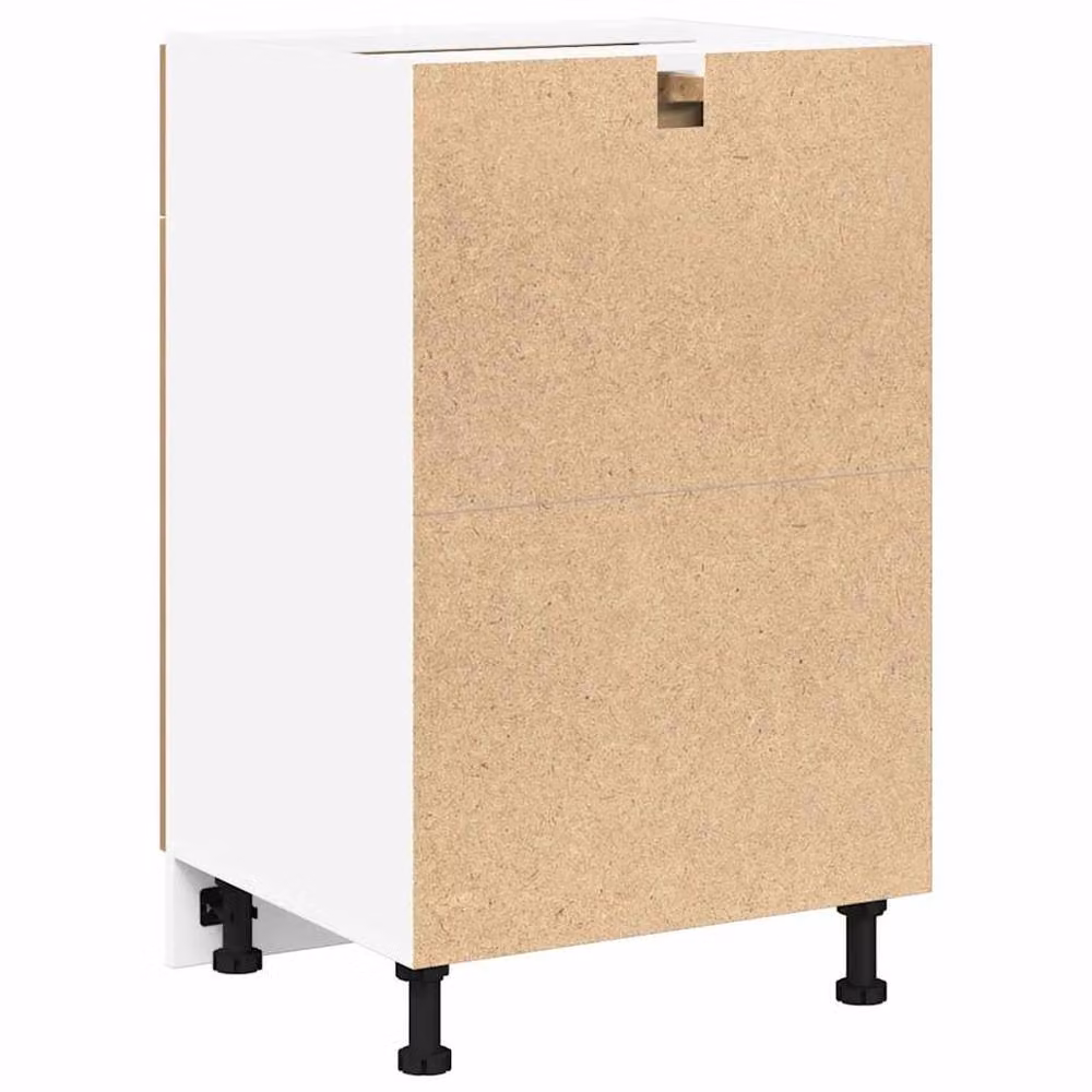 Berkfield Home Lyon Artisan Oak Bottom Cabinet with Drawer, Brown, W: 40 cm, D: 46 cm, H: 81.5 cm – 2
