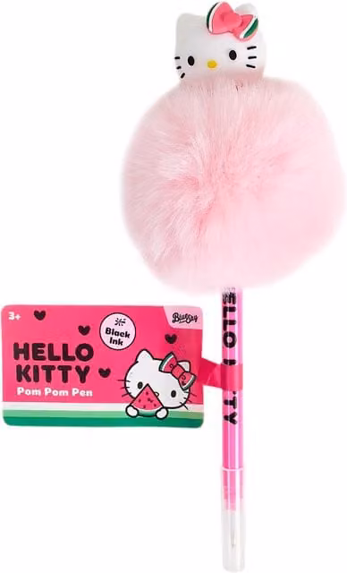Hello Kitty Watermelon Pom Pom Pen in Pink