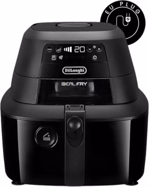 De'Longhi IdealFry Digital 1400W Air Fryer in Black – 1