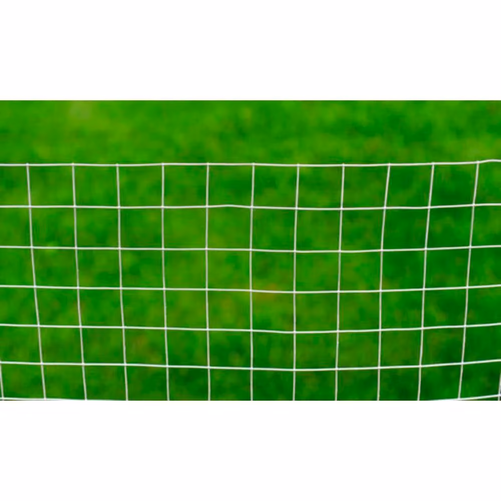 Berkfield Home Galvanised Steel Chicken Wire Fence, Silver, 10 x 1 m – 3